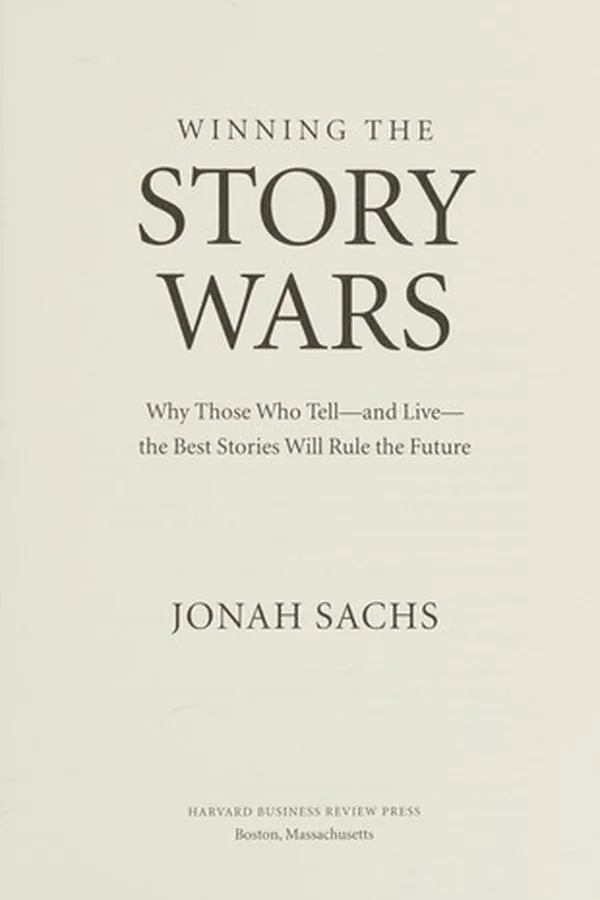 Capa de Winning the story wars
