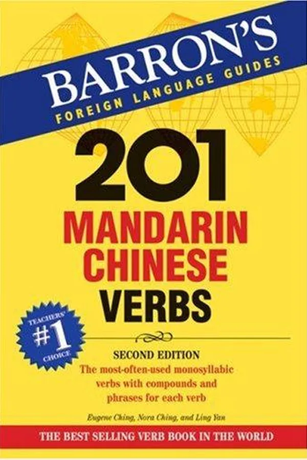 Capa de 201 Mandarin Chinese verbs
