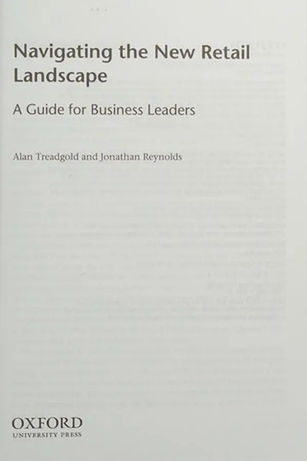 Capa de Navigating the new retail landscape