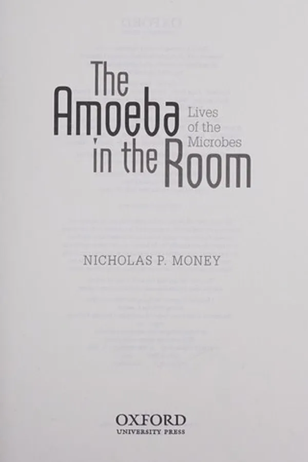 Capa de The amoeba in the room