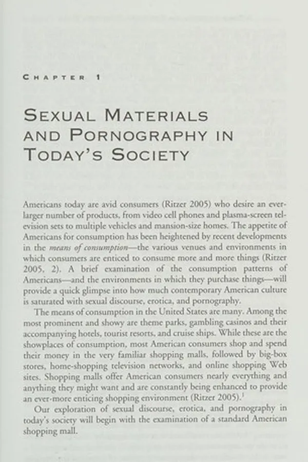 Capa de A hypersexual society