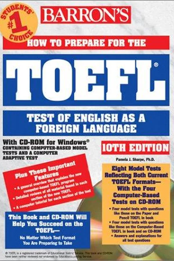 Capa de How to prepare for the TOEFL test