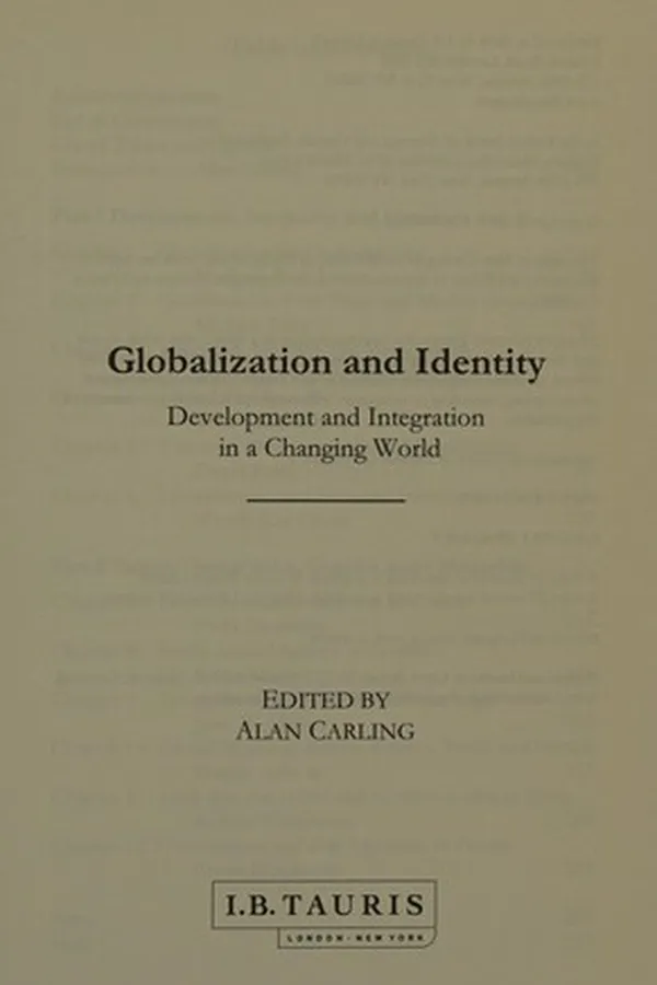 Capa de Globalization and identity