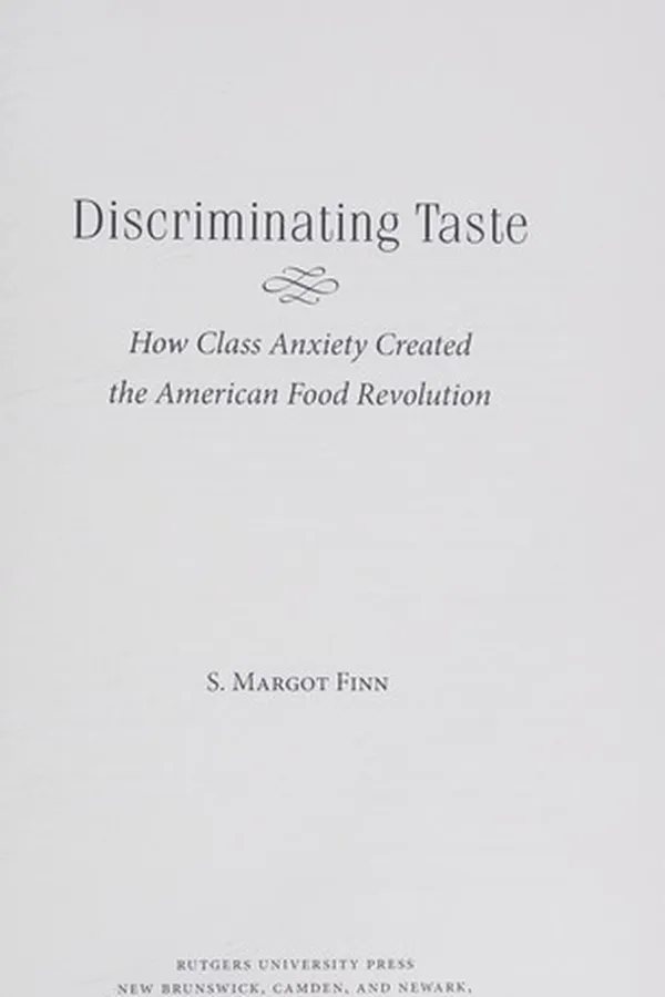 Capa de Discriminating taste