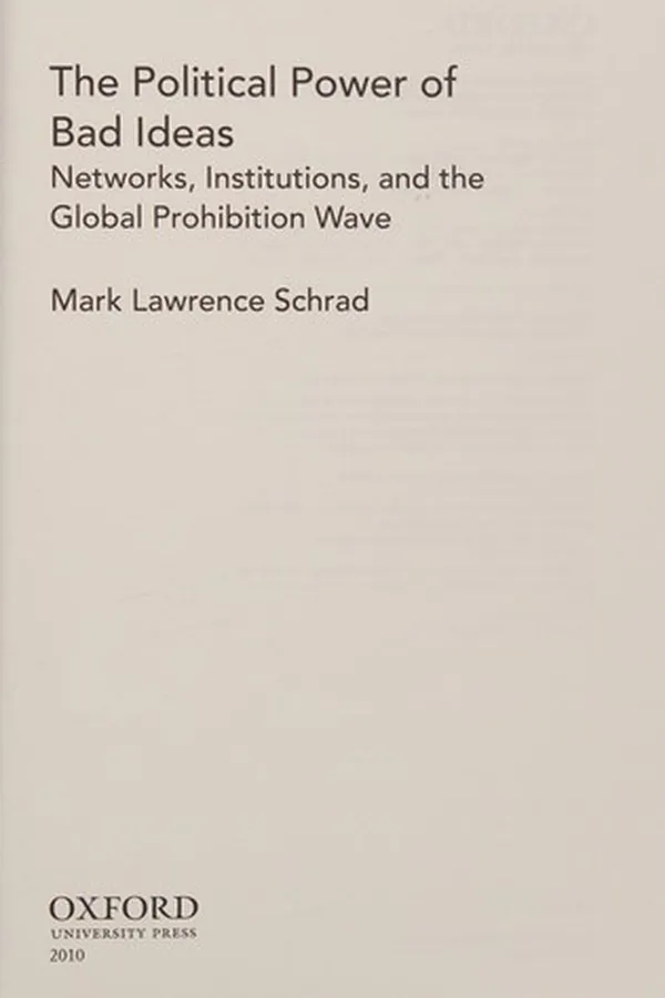 Capa de The political power of bad ideas