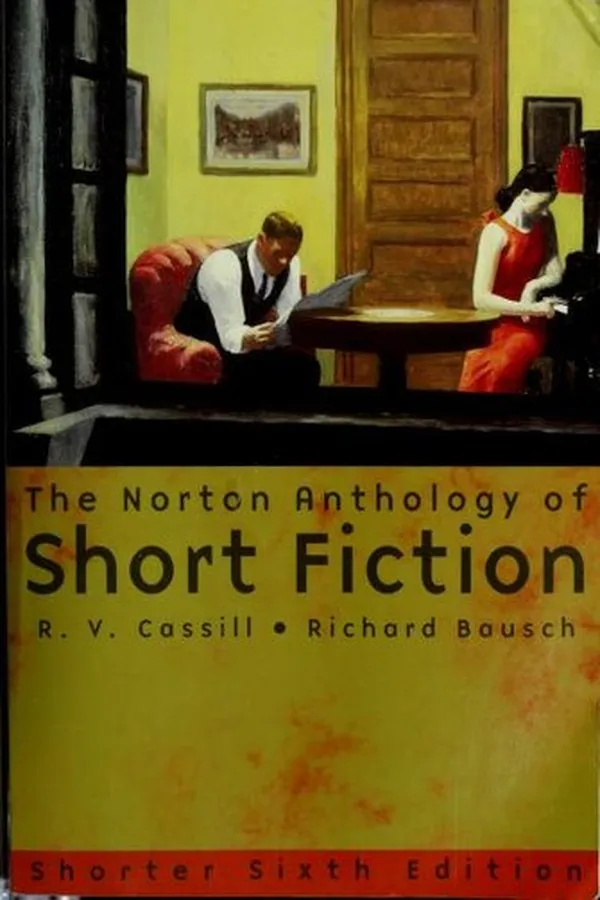 Capa de The Norton anthology of short fiction--Sixth Shorter Edition