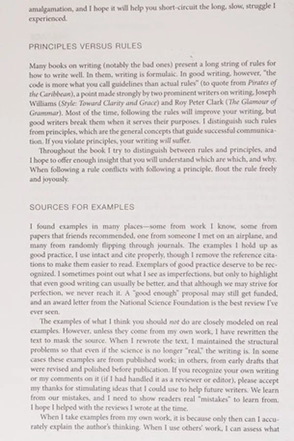 Cover of Writing science