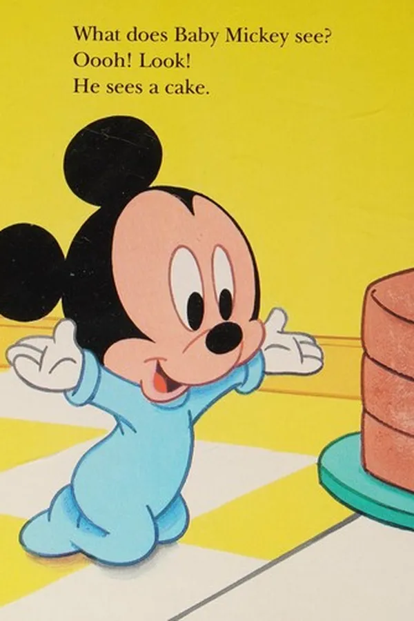 Capa de What does baby Mickey find?