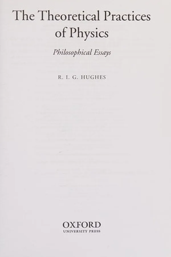 Capa de The theoretical practices of physics