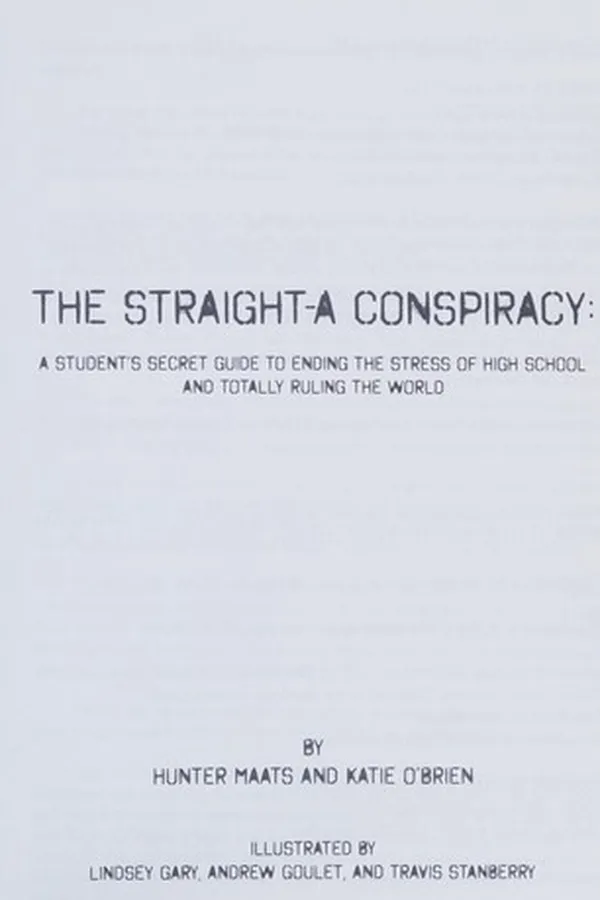 Capa de The straight-A conspiracy