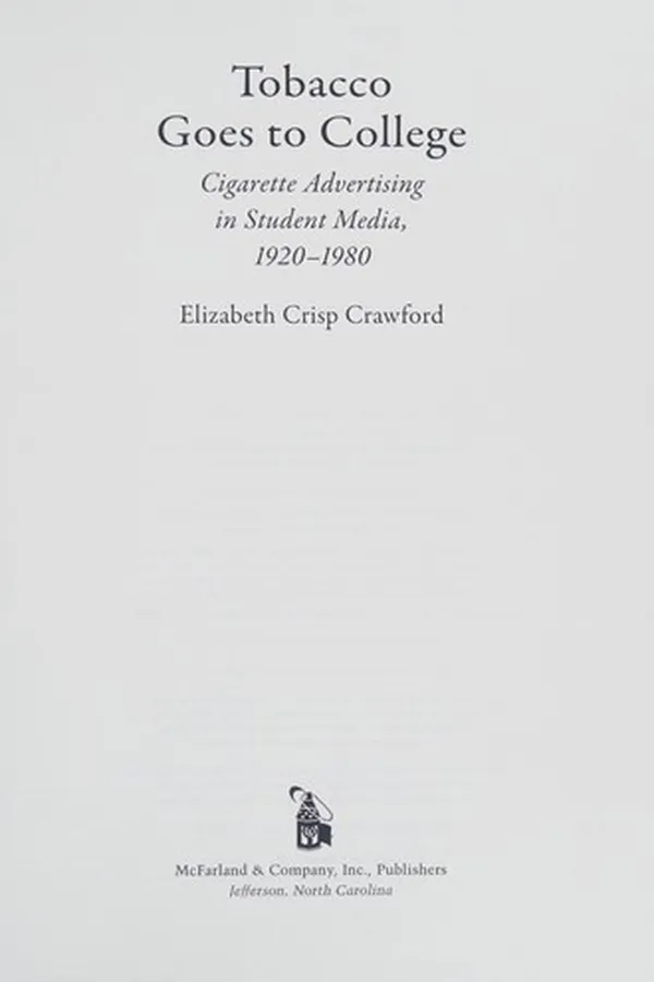 Capa de Tobacco goes to college