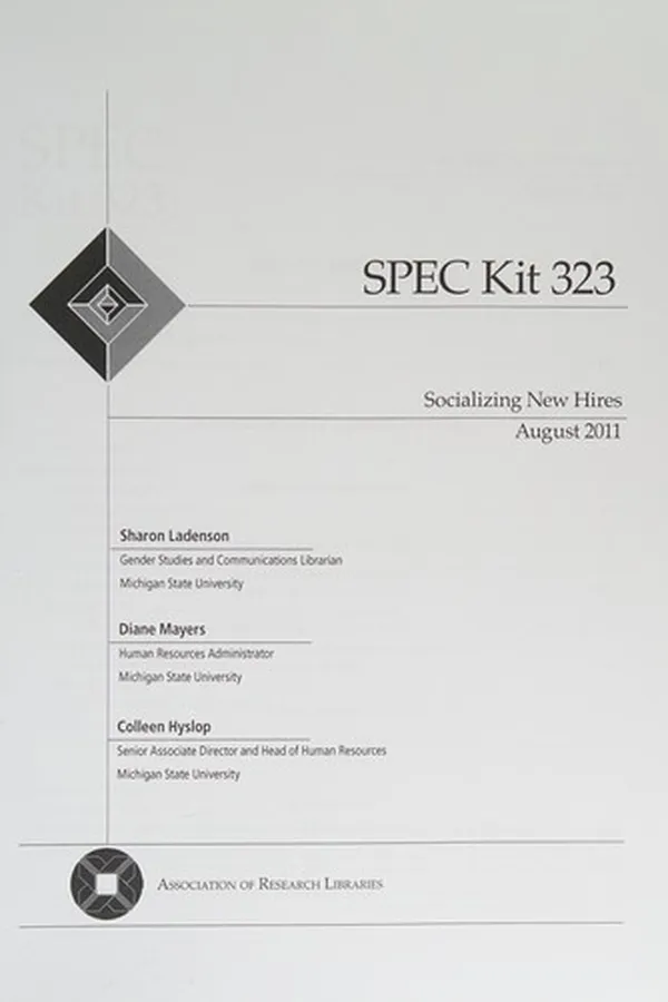 Capa de Socializing new hires