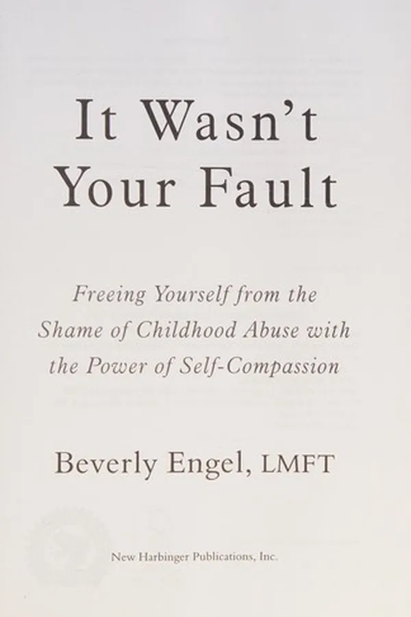 Cover of It wasn't your fault