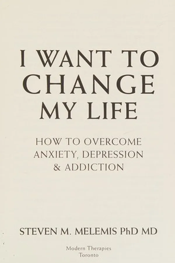 Capa de I want to change my life