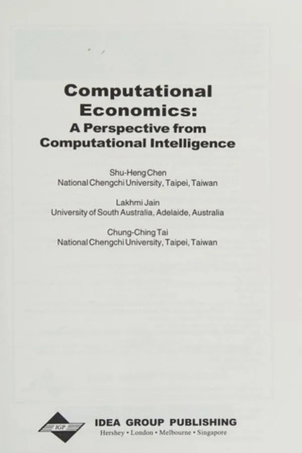 Capa de Computational economics