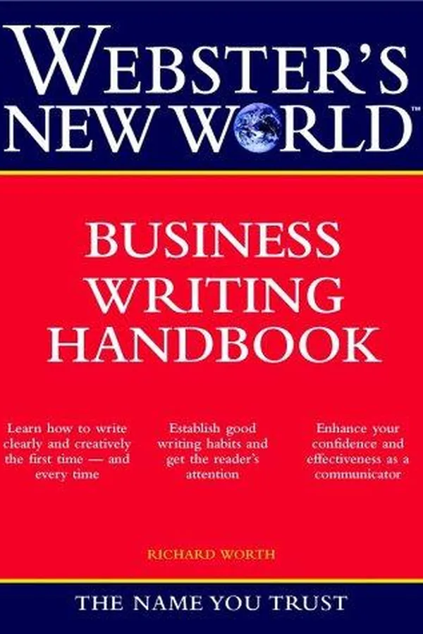 Capa de Webster's New World business writing handbook