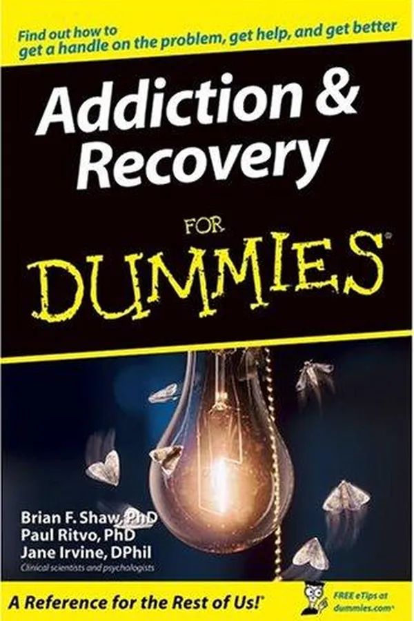 Capa de Addiction & recovery for dummies