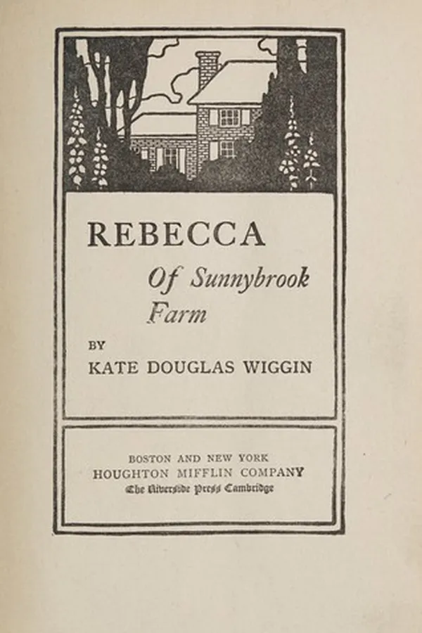 Capa de Rebecca of Sunnybrook farm
