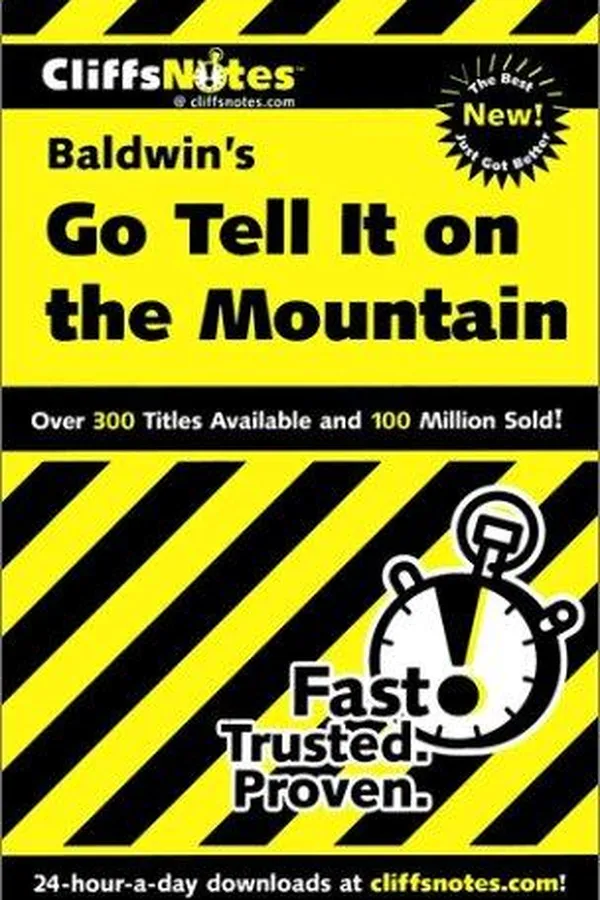 Capa de CliffsNotes, Baldwin's Go tell it on the mountain