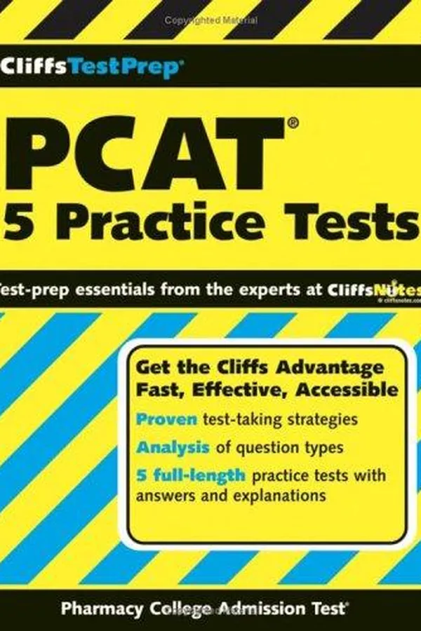 Capa de CliffsTestPrep PCAT