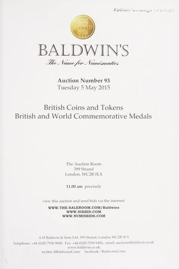Capa de Auction number 93