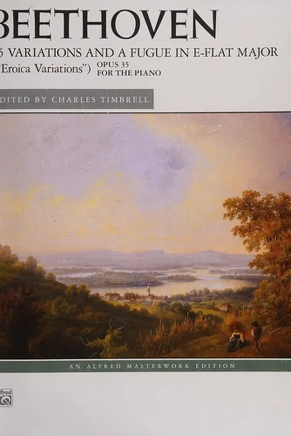 Capa de 15 Variations and a Fugue in e-Flat Major ("Eroica Variations"), Op. 35