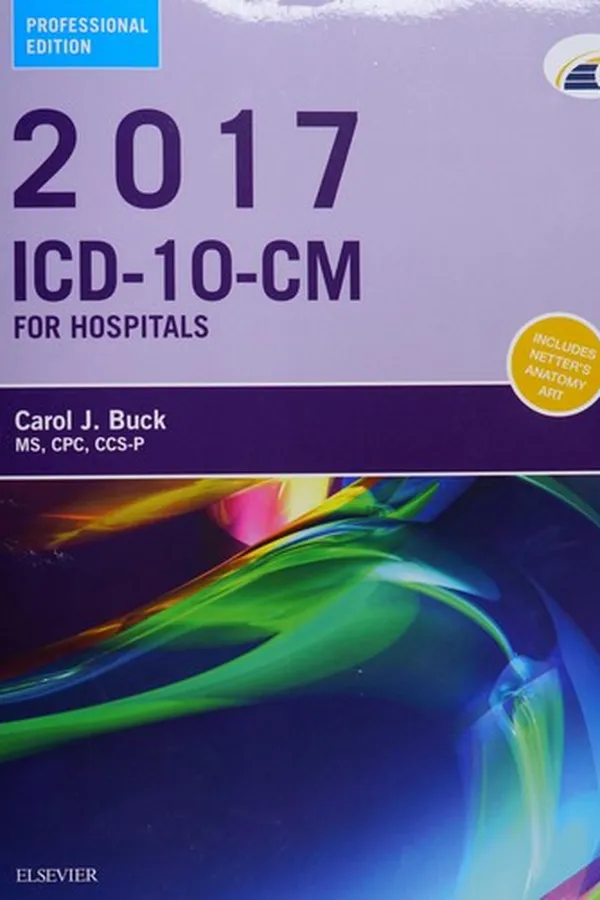 Capa de 2017 ICD-10-CM Hospital Professional Edition