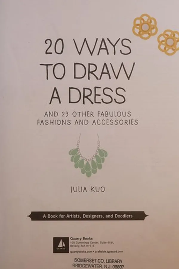 Capa de 20 Ways to Draw a Dress and 23 Other Fabulous Fashions and Accessories