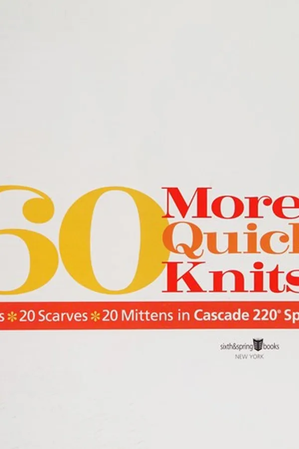 Capa de 60 more quick knits
