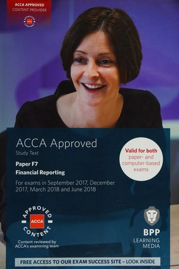 Capa de ACCA F7 Financial Reporting