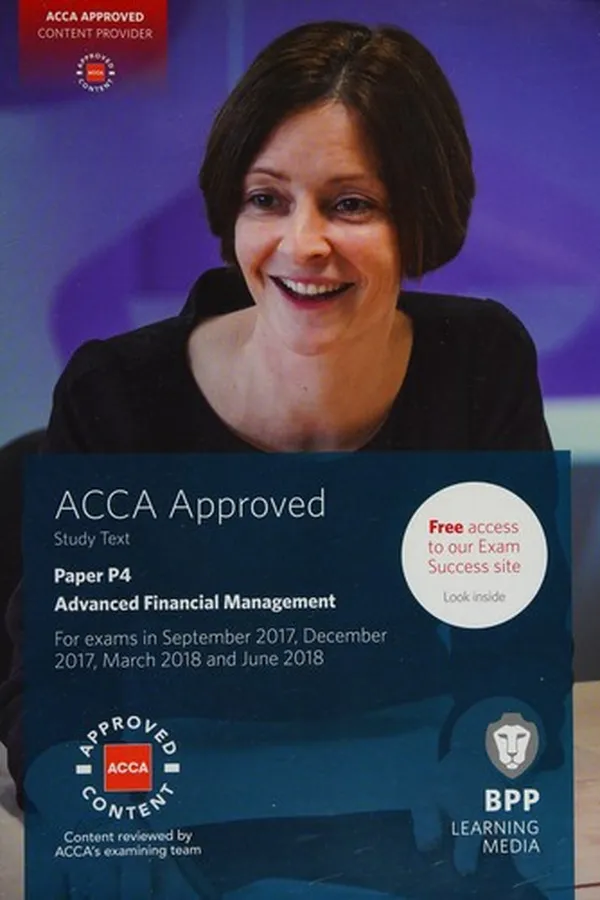 Capa de ACCA P4 Advanced Financial Management