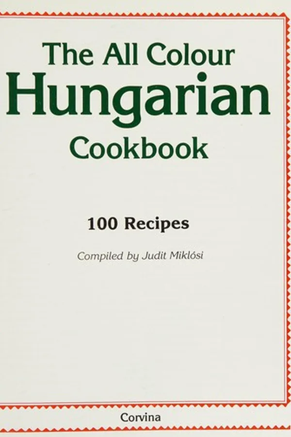 Capa de The all colour Hungarian cookbook