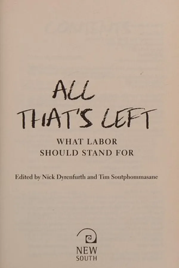 Capa de All that's left