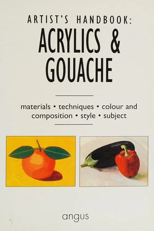 Capa de Artist's Handbook : Acrylics & Gouache