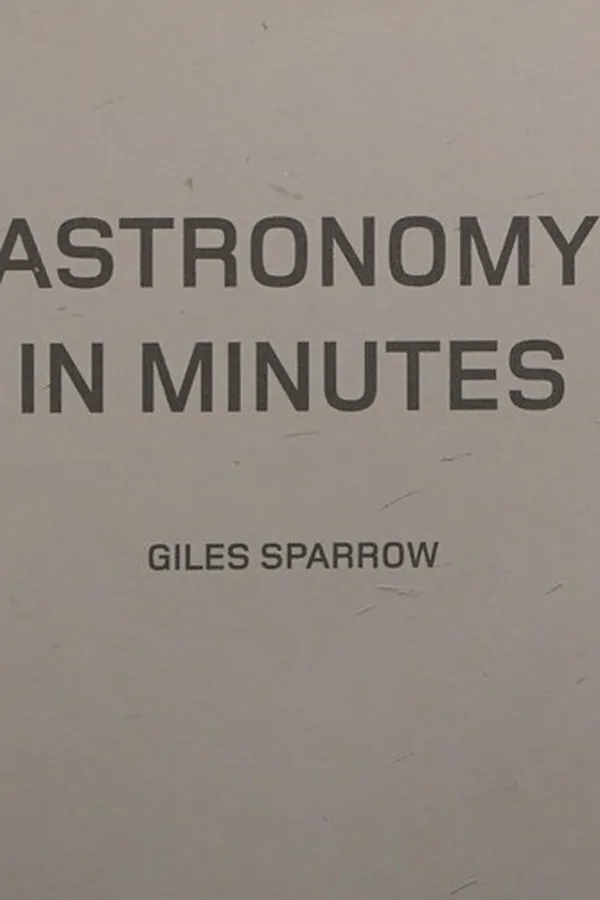 Capa de Astronomy in Minutes
