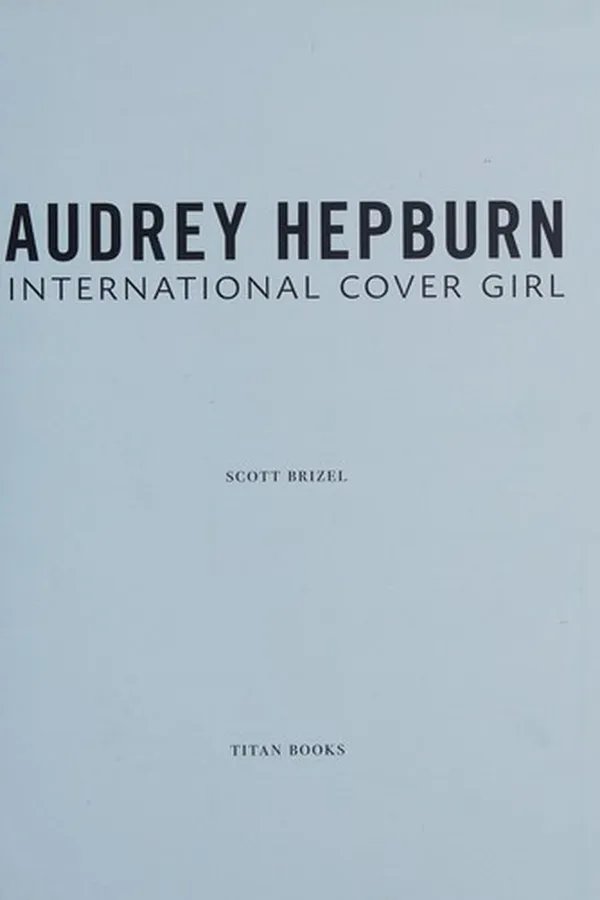 Capa de Audrey Hepburn