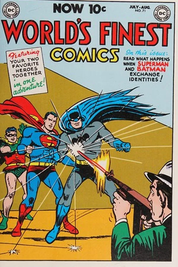 Capa de Batman & Superman world's finest