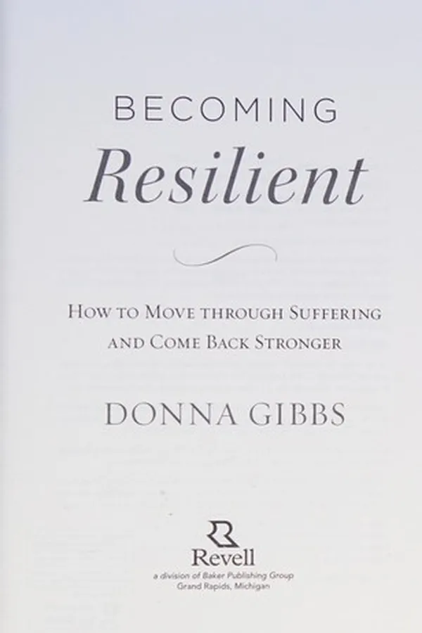 Capa de Becoming Resilient
