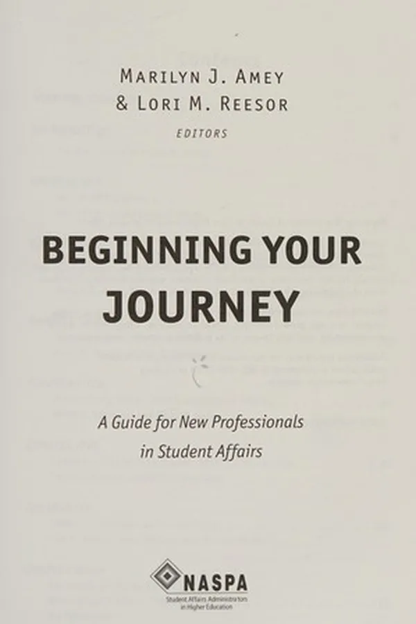 Capa de Beginning your journey