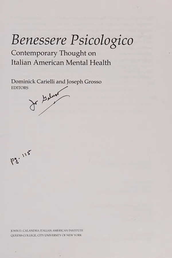 Capa de Benessere Psicologico