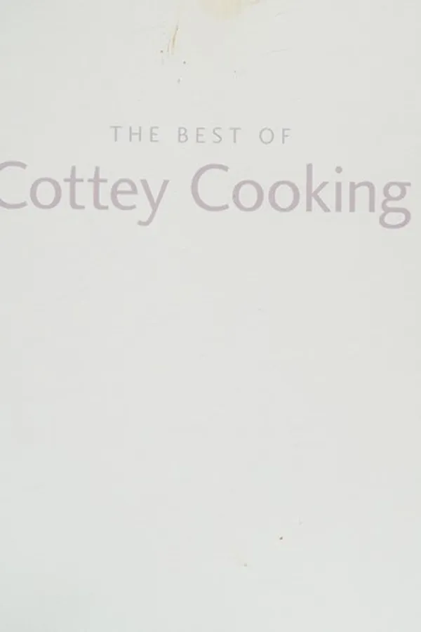 Capa de The best of Cottey cooking