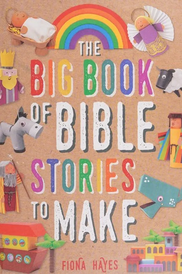 Capa de Big Book of Bible Stories to Make