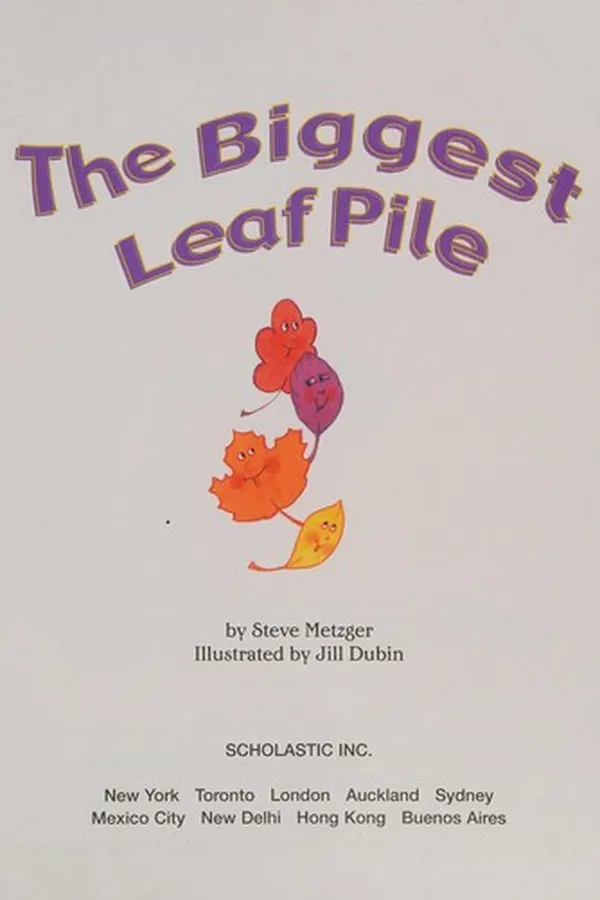 Capa de The Biggest Leaf Pile