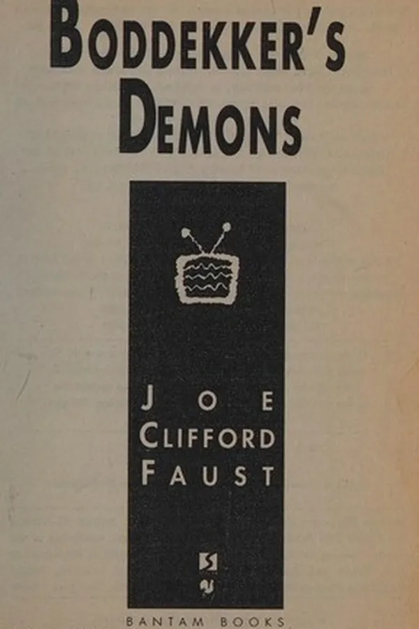 Capa de Boddekker's demons