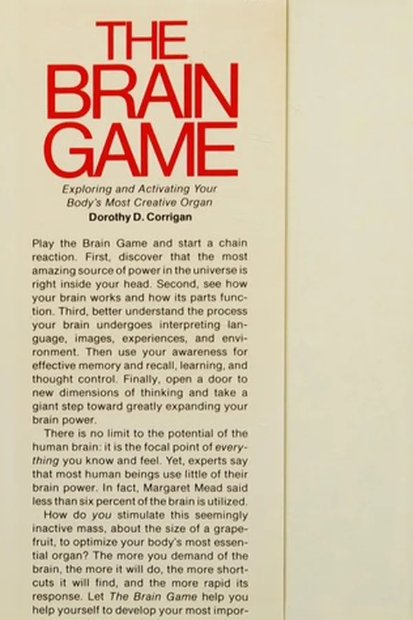 Capa de The brain game