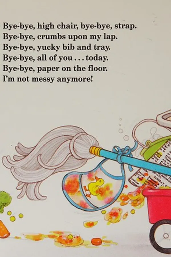 Capa de Bye-Bye, High Chair (Muppet Babies Big Steps Book)