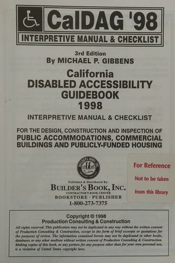 Cover of CalDAG '98