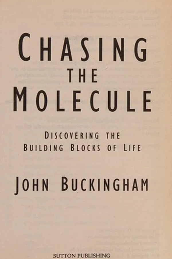 Cover of Chasing the Molecule