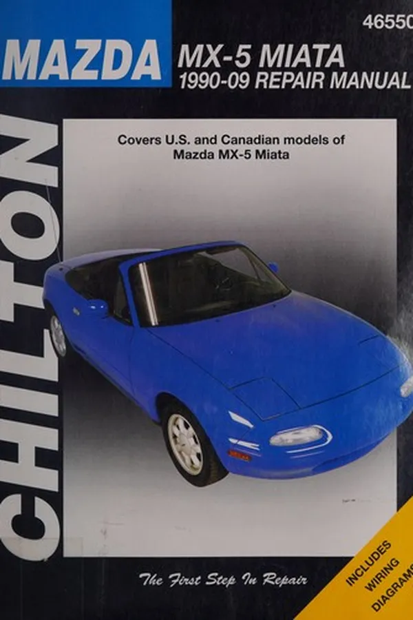 Capa de Chilton's Mazda MX-5 Miata, 1990-09 repair manual