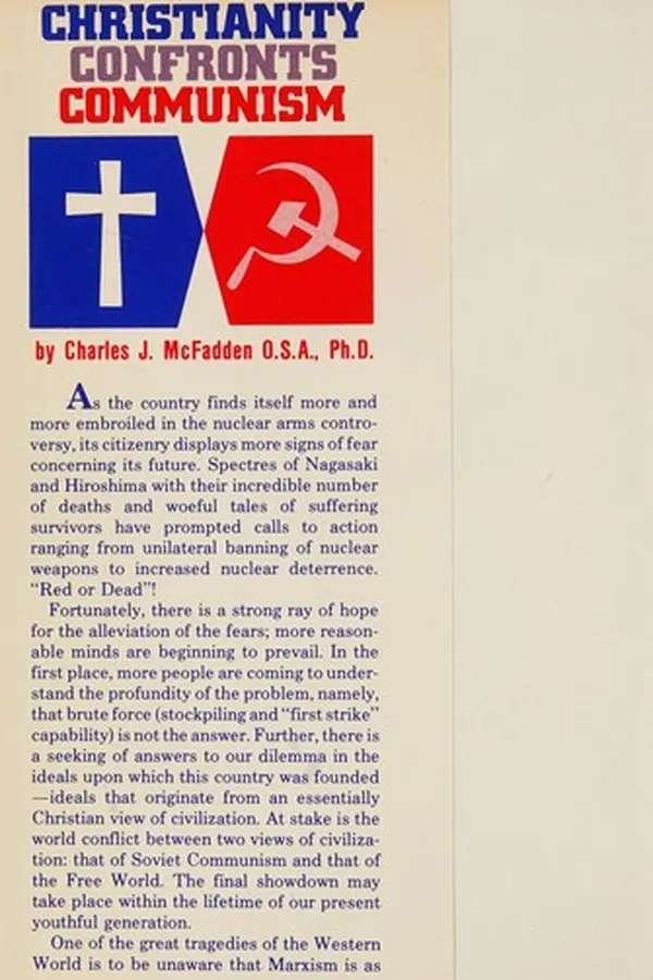 Cover of Christianity confronts Communism